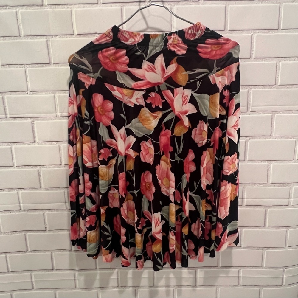 women Cottagecore feminine floral skirt /ONE SIZE - Picture 4 of 6